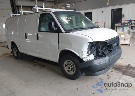 2017 GMC Savana 2500 Work Van z USA, uszkodzony, nr VIN 1GTW7AFFXH1124967